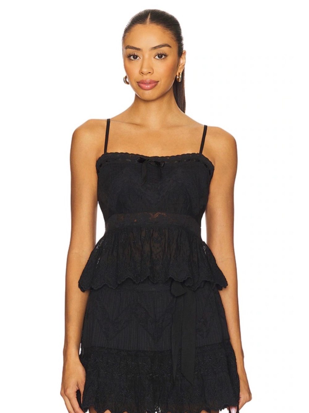 LoveShackFancy Rowina Top